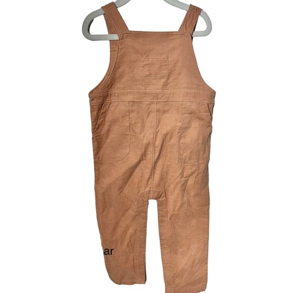Angel Dear Brown Corduroy Overalls Pockets Boys 18-24 Months NWT romper Fall - Picture 1 of 2